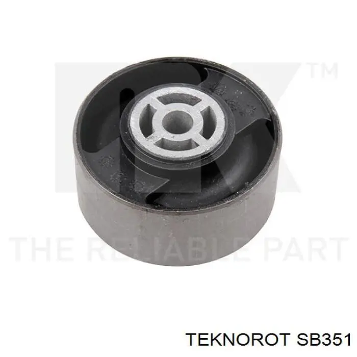 SB 351 Teknorot soporte, motor, trasero, silentblock