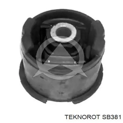 SB381 Teknorot suspensión, cuerpo del eje trasero