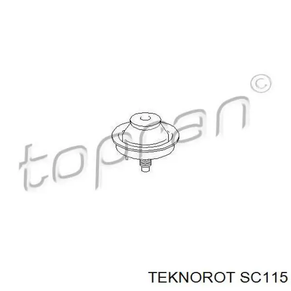 SC-115 Teknorot soporte, motor, derecho, delantero