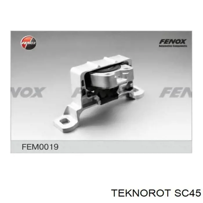 SC45 Teknorot soporte motor izquierdo