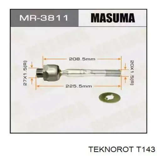 Comprar T143 Teknorot Barra de acoplamiento