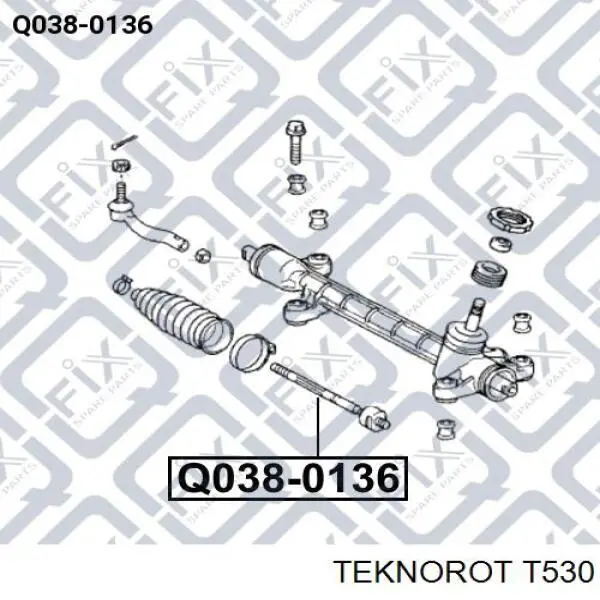 Comprar T530 Teknorot Barra de acoplamiento