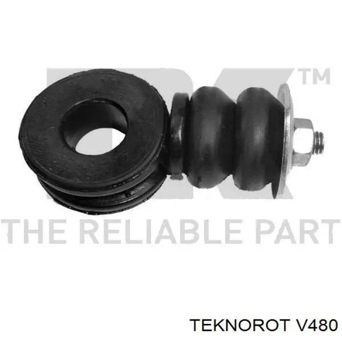 V-480 Teknorot soporte de barra estabilizadora delantera