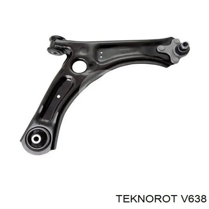 V638 Teknorot barra oscilante, suspensión de ruedas delantera, inferior derecha