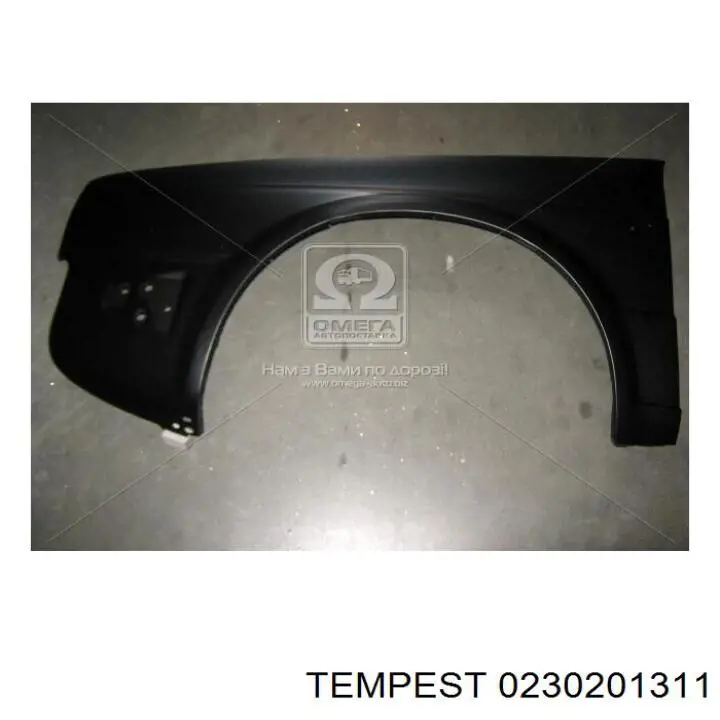 Aleta delantera izquierda 0230201311 Tempest