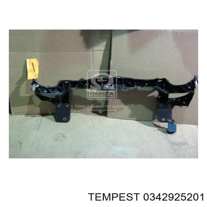 034 2925 201 Tempest soporte de radiador inferior (panel de montaje para foco)