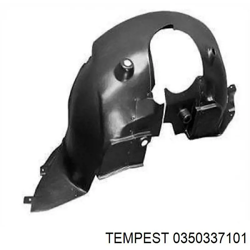 Guardalodos interior izquierdo, guardafango delantero Prasco ME9093604 precio, desde 30,75 EUR