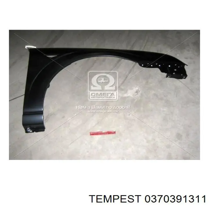 0370391311 Tempest guardabarros delantero izquierdo