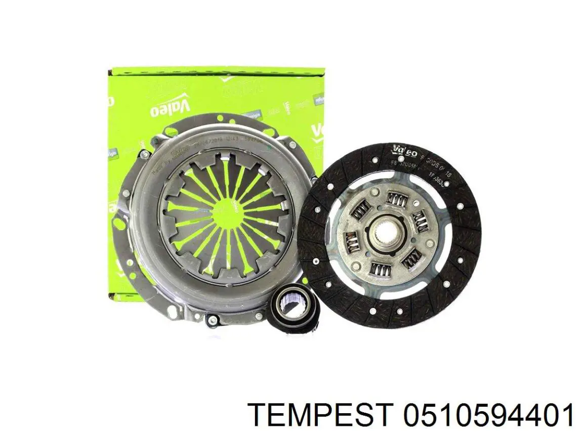 0510594401 Tempest Espejo retrovisor izquierdo