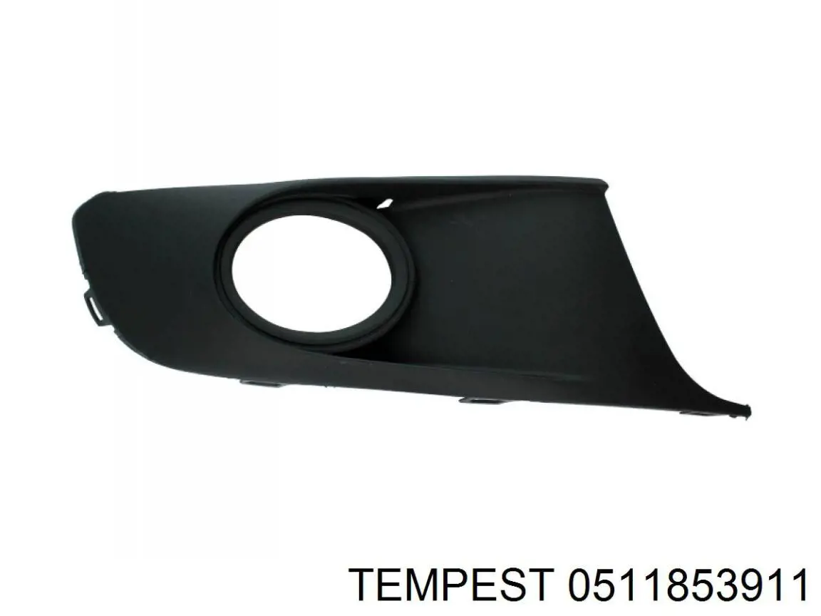 051 1853 911 Tempest rejilla de ventilación, parachoques trasero, izquierda