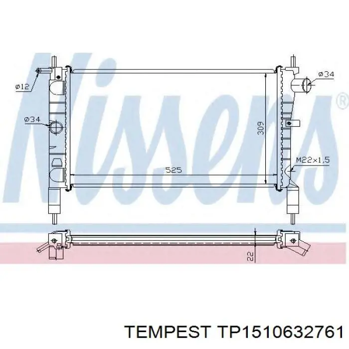 TP1510632761 Tempest radiador