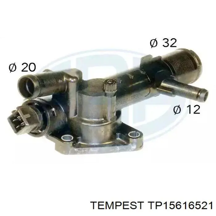 TP.15.61.6521 Tempest radiador refrigeración del motor