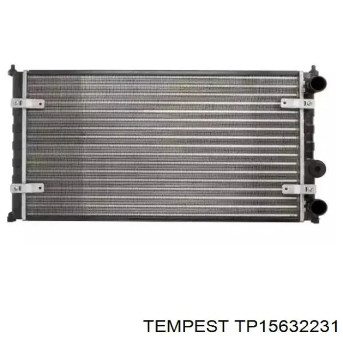 TP.15.63.2231 Tempest radiador refrigeración del motor