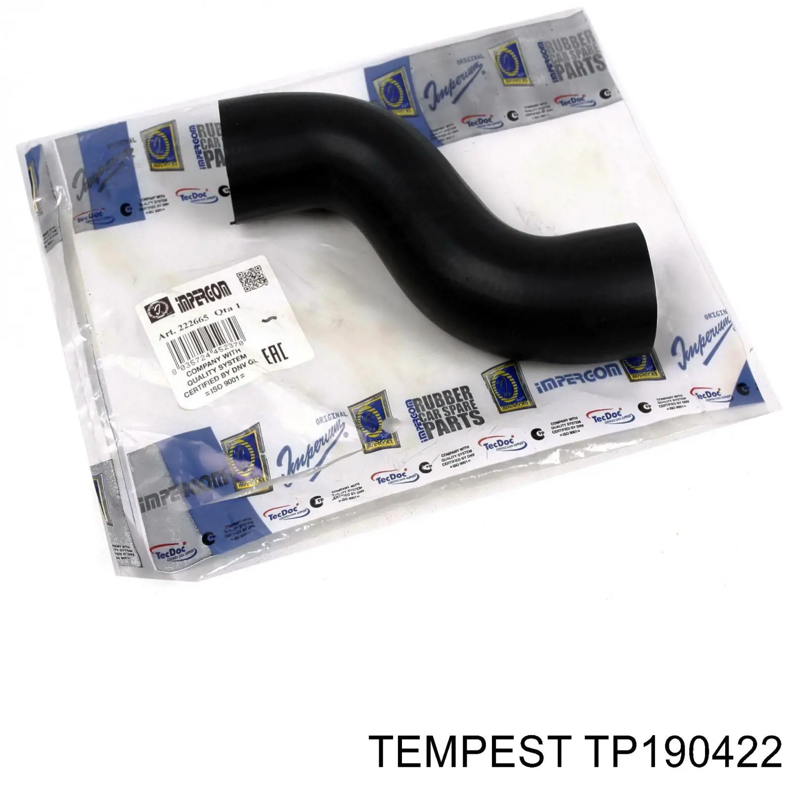 TP 19-0422 Tempest tubo intercooler