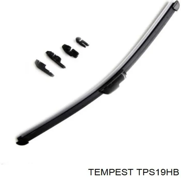 TPS19HB Tempest Escobilla del limpiaparabrisas del lado del pasajero
