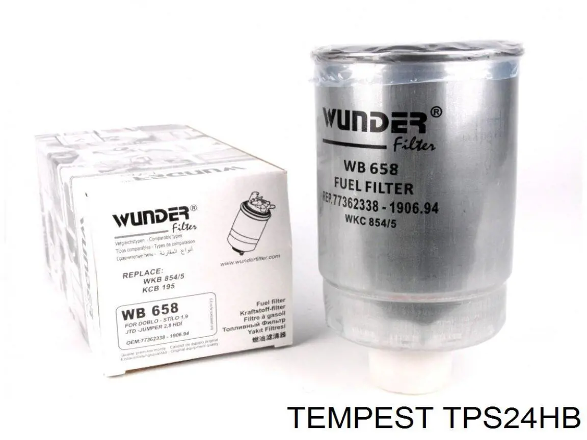 Escobilla del limpiaparabrisas del lado del conductor Tempest TPS24HB precio, desde 9,11 EUR