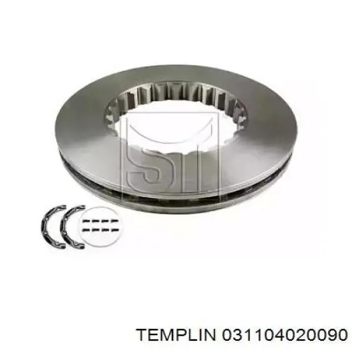 Disco de freno 85110495 Volvo