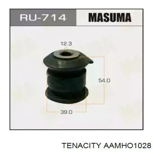 02153 Metalcaucho Silentblock de brazo de suspensión delantero inferior