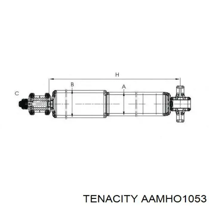 Buje del brazo inferior trasero AAMHO1053 Tenacity