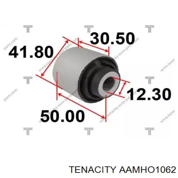 AAMHO1062 Tenacity silentblock de brazo de suspensión trasero superior