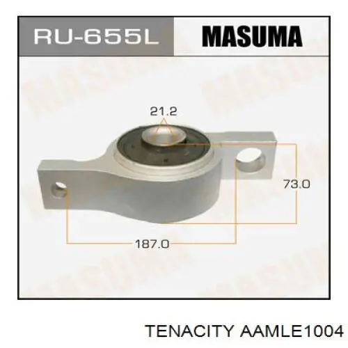 Silentblock de brazo de suspensión Tenacity AAMLE1004 precio, desde 23,60 EUR
