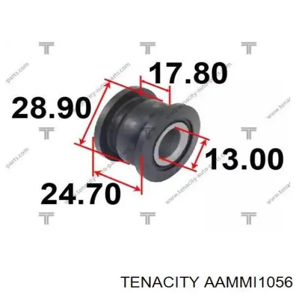 Comprar AAMMI1056 Tenacity Silentblock de montaje de la cremallera de dirección