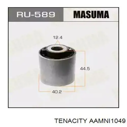 AAMNI1049 Tenacity Silentblock de brazo de suspensión delantero inferior
