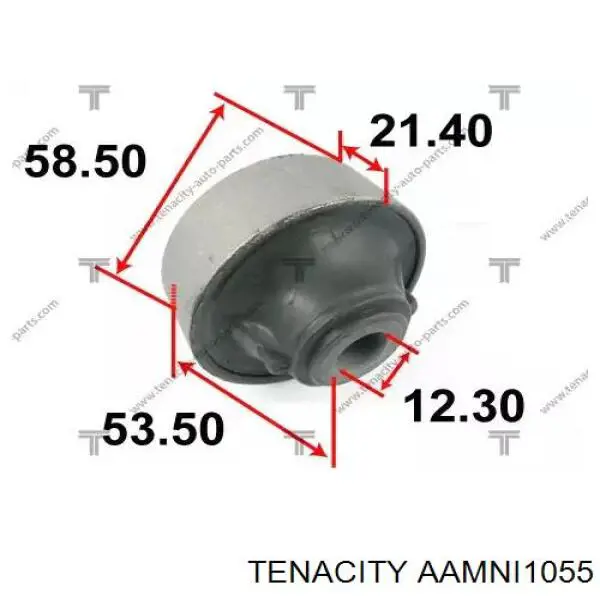 AAMNI1055 Tenacity barra oscilante, suspensión de ruedas delantera, inferior izquierda