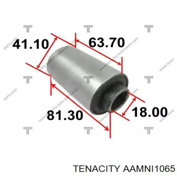 Silentblock de brazo de suspensión Tenacity AAMNI1065 precio, desde 3,15 EUR