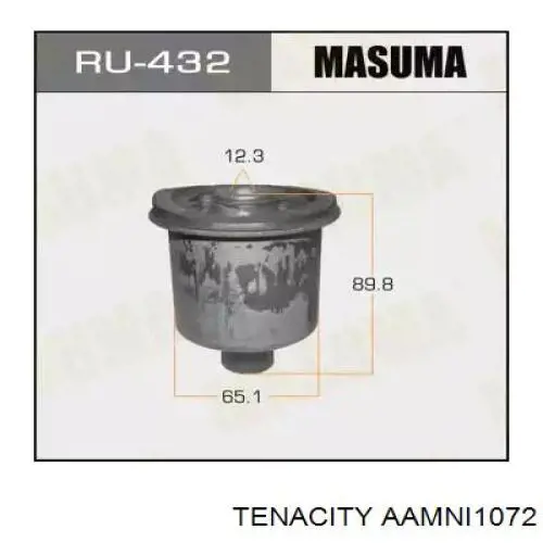 Silentblock del subchasis trasero Tenacity AAMNI1072 precio, desde 12,43 EUR