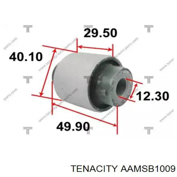 Silentblock de suspensión delantero inferior Subaru Forester 5 S14, SK