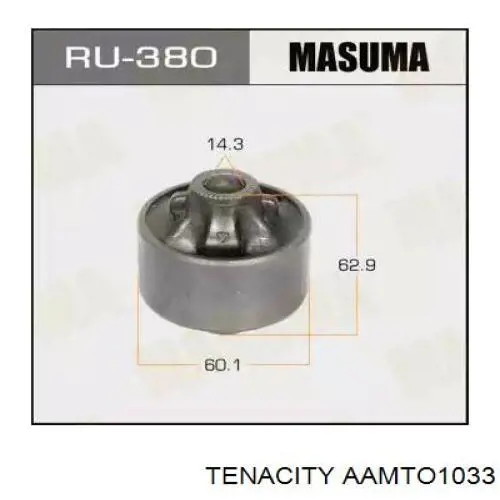 Silentblock suspension Tenacity AAMTO1033