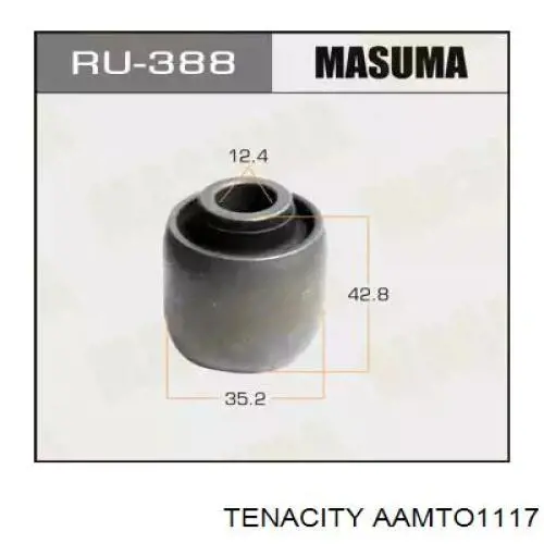 Silentblock del brazo superior de suspensión trasera Tenacity AAMTO1117 precio, desde 5,44 EUR