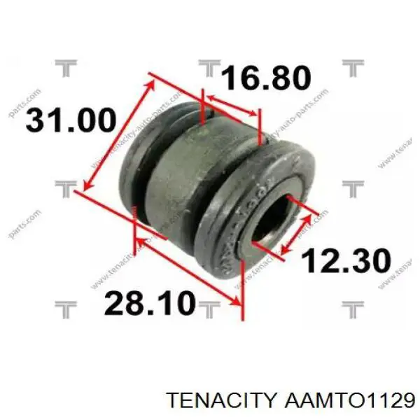 Comprar 81102794 Swag Buje del brazo de suspensión delantero superior