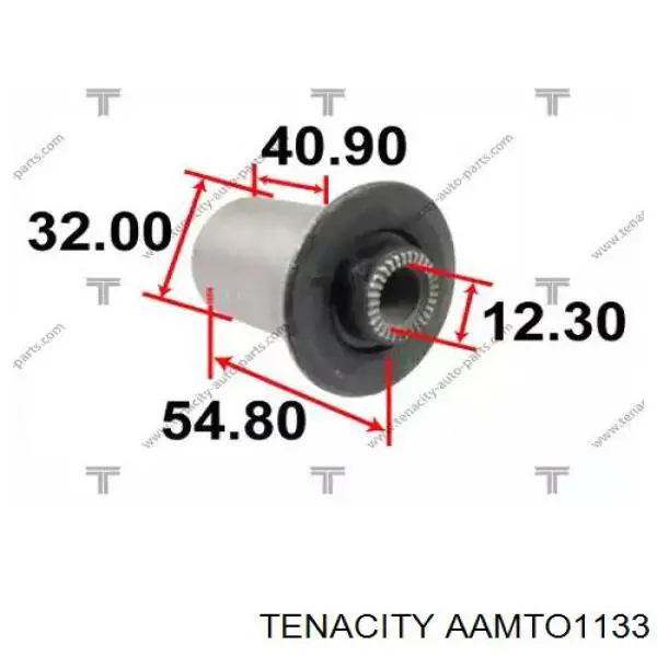 AAMTO1133 Tenacity Buje del brazo inferior trasero