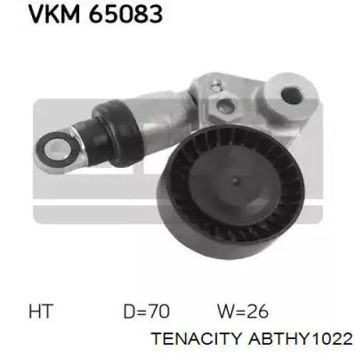 Comprar ABTHY1022 Tenacity Tensor de correa poli V 