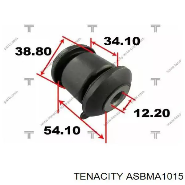 ASBMA1015 Tenacity Buje de barra estabilizadora delantera
