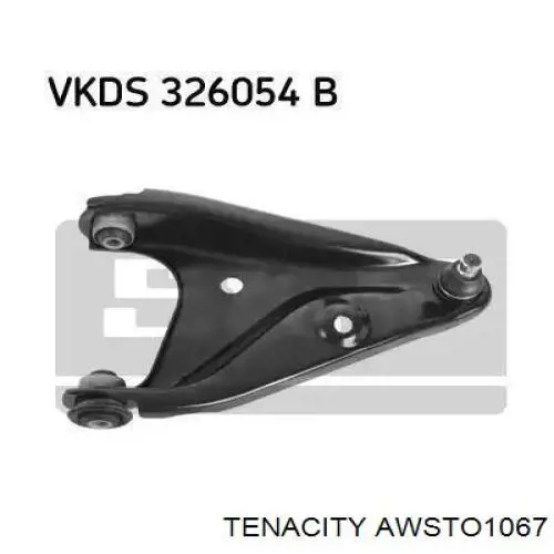 AWSTO1067 Tenacity soporte de motor trasero