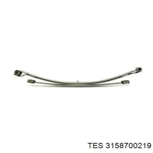 Comprar A6013200993 Mercedes Hoja de ballesta trasera