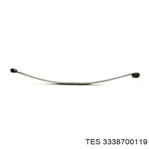 33387001 Zilbermann Hoja de ballesta trasera