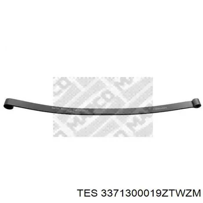 Ballesta de suspensión trasera 9033200806 Mercedes