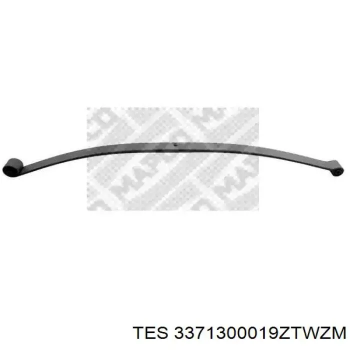 Comprar 3371300019ZTWZM TES Ballesta de suspensión trasera