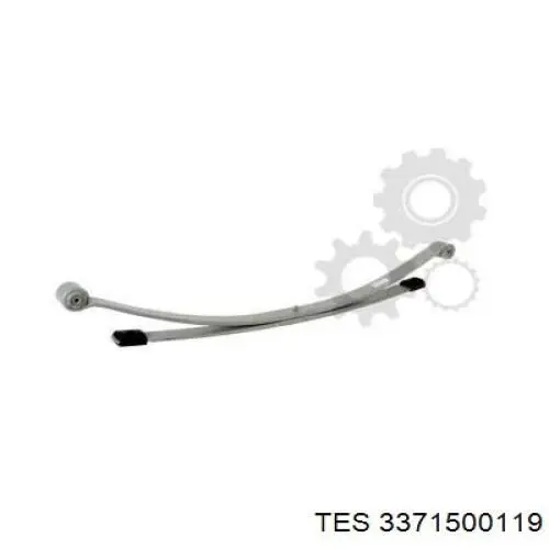Ballesta de suspensión trasera RP33715001 Goodrem