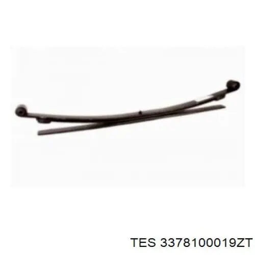 3378100019ZT TES Hoja de ballesta trasera