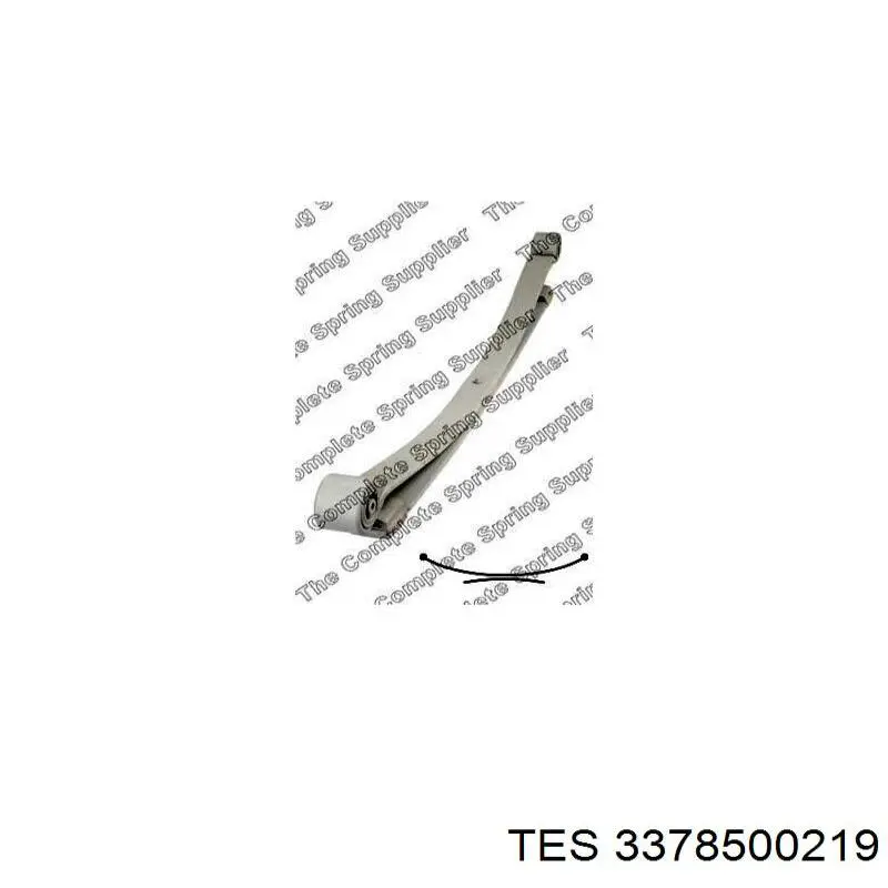 Comprar 3378500219 TES Ballesta de suspensión trasera