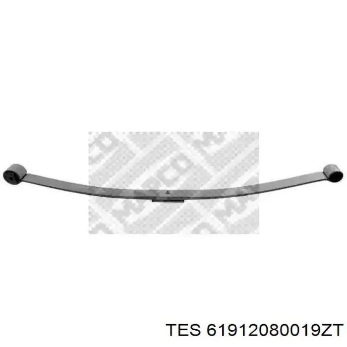 61912080019ZT TES Ballestas de suspensión trasera