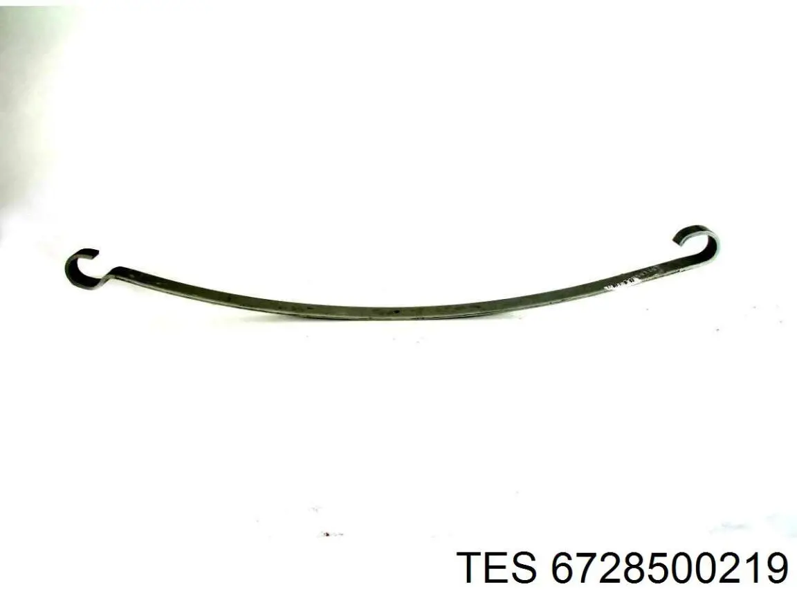 6728500219 TES Hoja de ballesta trasera