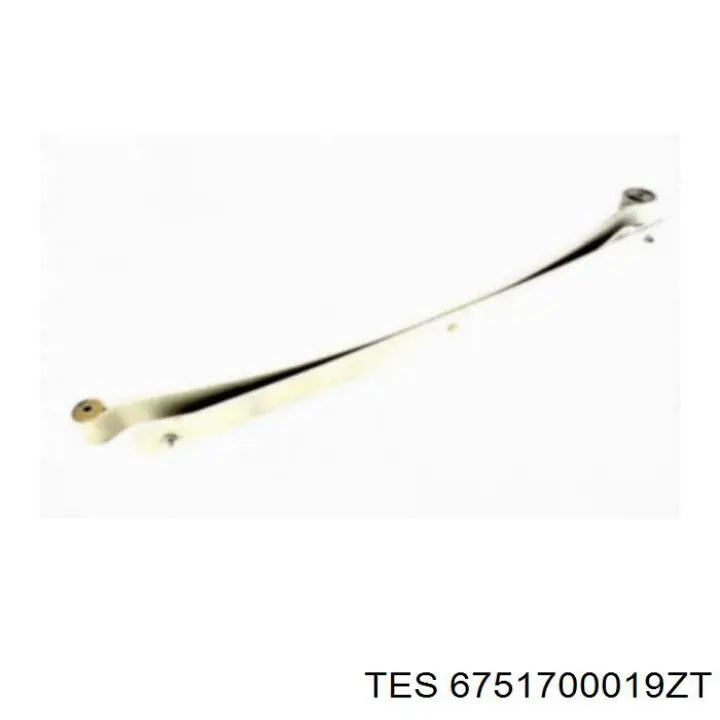 Ballesta, eje trasera  TES 6751700019ZT precio, desde 200,30 EUR