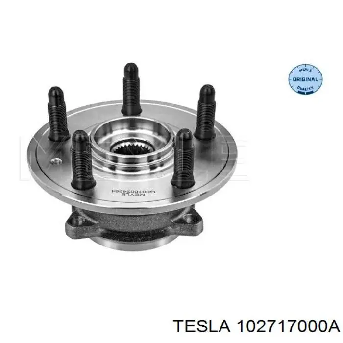 1027170-00-A Tesla cubo de rueda delantero