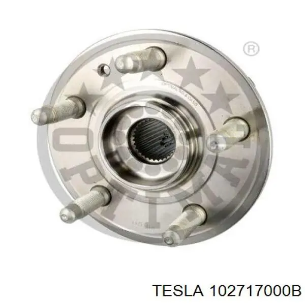 102717000B Tesla cubo de rueda delantero